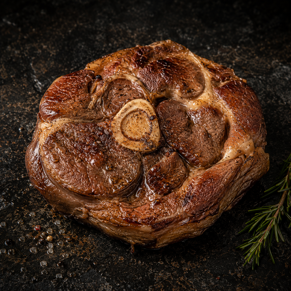 rouelle de porc feroce cuite