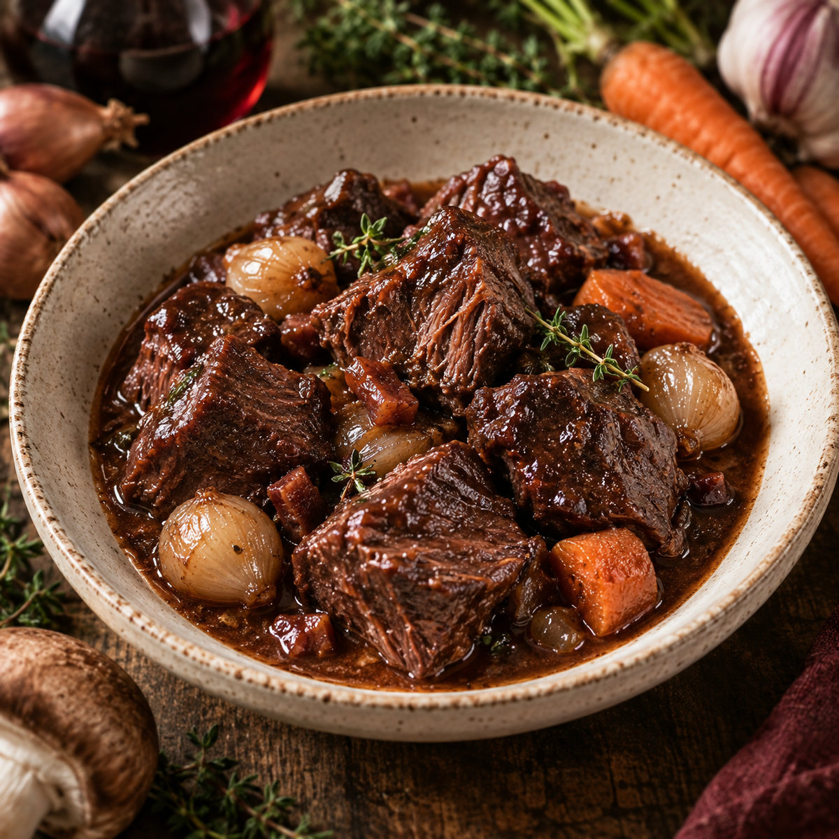 Bourguignon de Boeuf