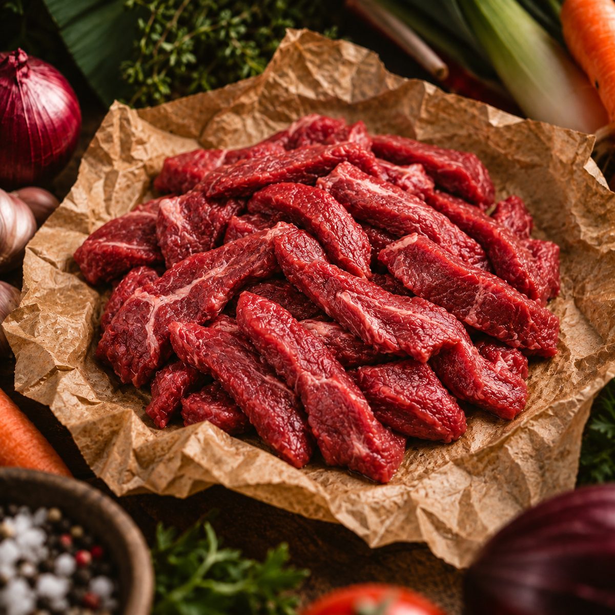 Émincé de boeuf